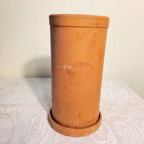 Vintage Dining Vintage Italian Terracotta Wine Cooler Pottery